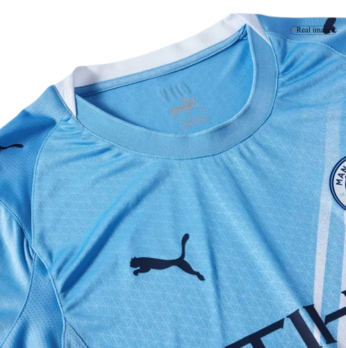 MANCHESTER CITY HAALAND #9 HOME SOCCER JERSEY AUTHENTIC 2025/26