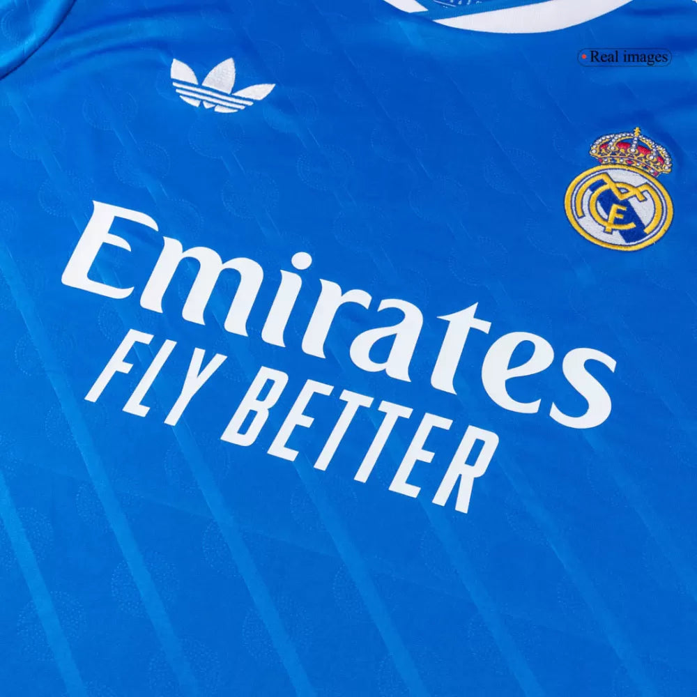 REAL MADRID THIRD AWAY JERSEY KIT REPLICA 2025/26