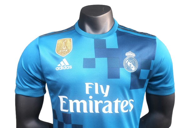 Player Version Retro Real Madrid 17/18 Third S-3XL