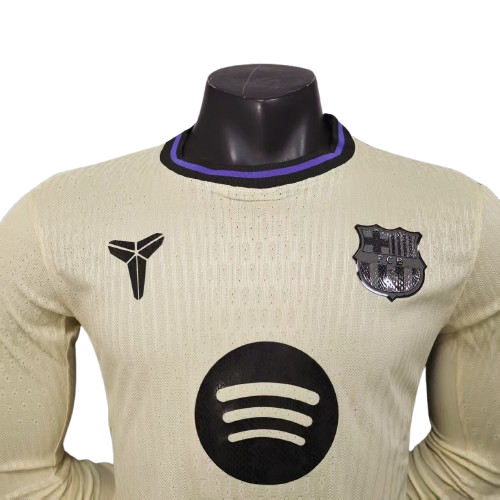 Barcelona Away Long sleeves Jersey 25-26 player version