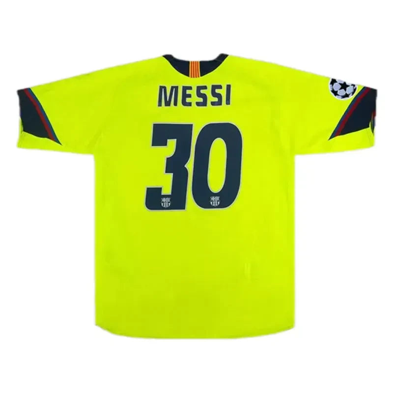 2005/06 Barcelona Messi #30 Retro Away Jersey