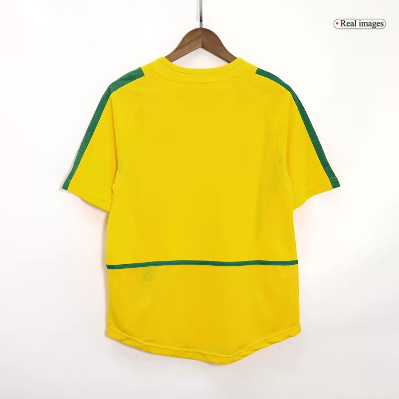 Brazil Jersey Custom retro Home Jersey 2002/03