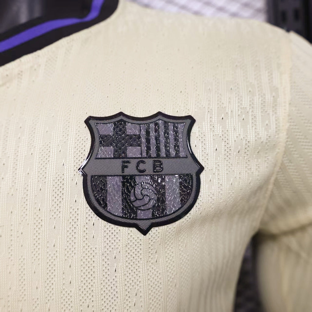 Barcelona Away Long sleeves Jersey 25-26 player version