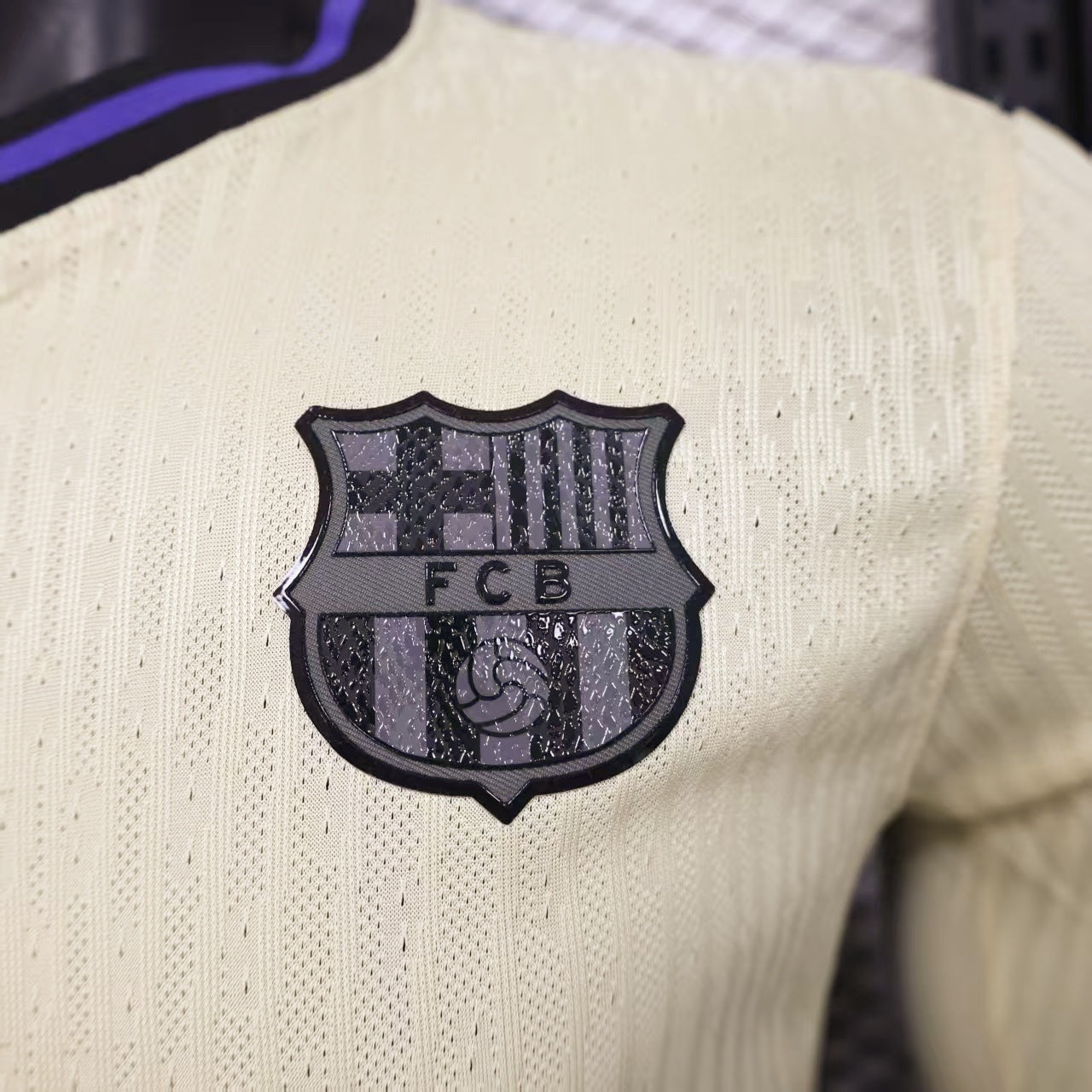 Barcelona Away Long sleeves Jersey 25-26 player version