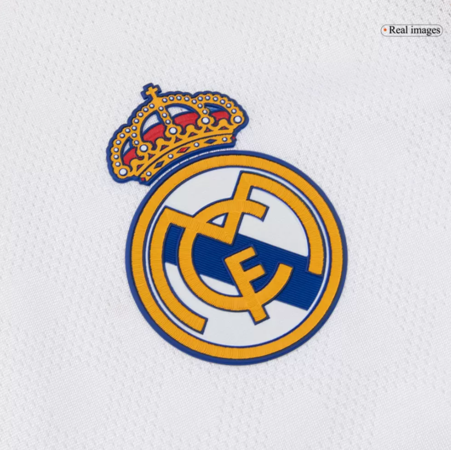 REAL MADRID VINI JR. #7 HOME SOCCER MATCH JERSEY 2025/26