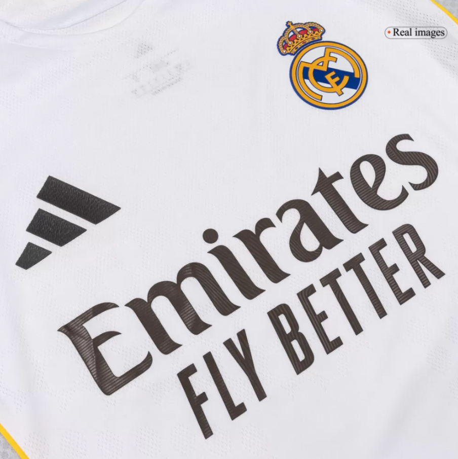 REAL MADRID MBAPPÉ #10 HOME SOCCER MATCH JERSEY 2025/26