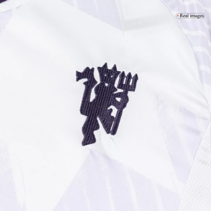 MANCHESTER UNITED AWAY SOCCER LONG SLEEVES JERSEY REPLICA 2025/26