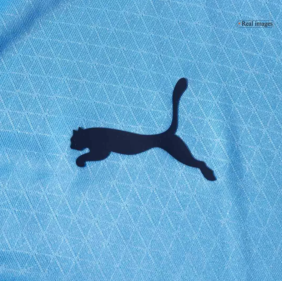 MEN'S AUTHENTIC RODRIGO #16 MANCHESTER CITY HOME SOCCER JERSEY SHIRT 2025/26 - PLAYER VERSION