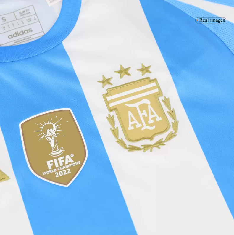 Argentina Home Soccer Replica - 2022 Champion Badge