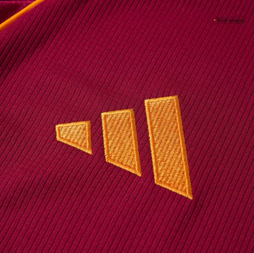ROMA HOME SOCCER FAN JERSEY KIT 2025/26