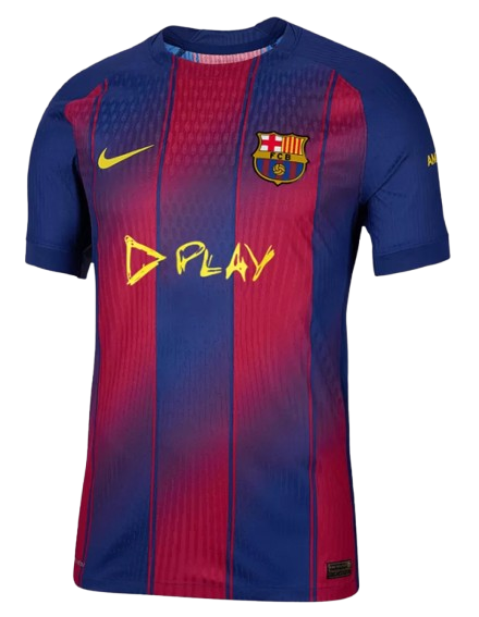 BARCELONA X ED SHEERAN HOME SOCCER MATCH JERSEY 2025/26