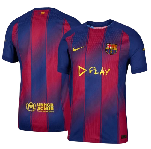 BARCELONA X ED SHEERAN HOME SOCCER MATCH JERSEY 2025/26