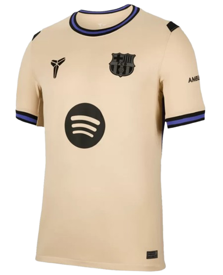 BARCELONA AWAY SOCCER FAN JERSEY 2025/26