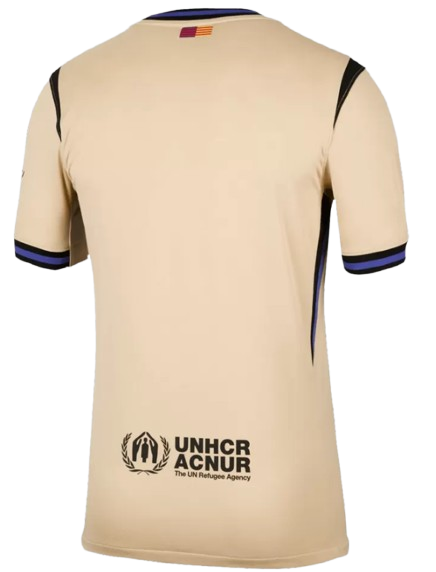 BARCELONA AWAY SOCCER FAN JERSEY 2025/26