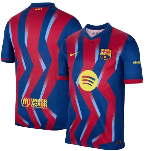BARCELONA FOURTH AWAY SOCCER FAN JERSEY 2025/26