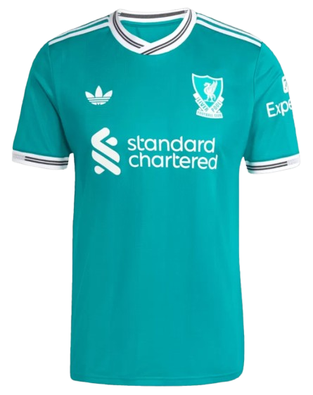 LIVERPOOL THIRD AWAY SOCCER JERSEY AUTHENTIC 2025/26