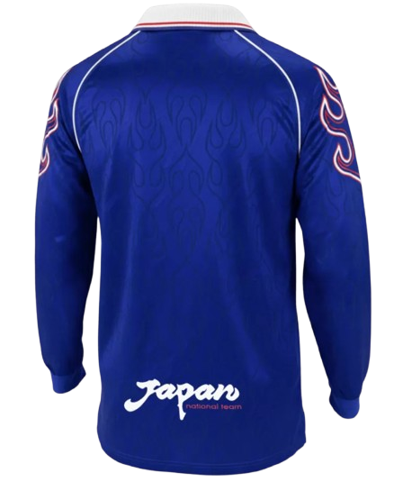 RETRO 1998 WORLD CUP JAPAN HOME LONG SLEEVES SOCCER JERSEY