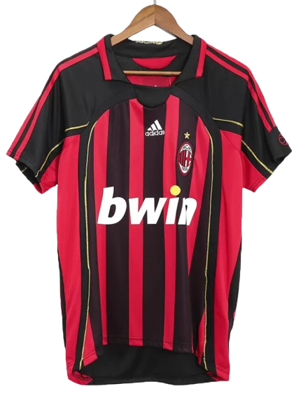 RETRO 2006/07 RONALDO #99 AC MILAN HOME SOCCER JERSEY