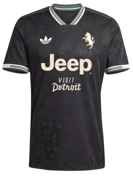 JUVENTUS THIRD AWAY SOCCER JERSEY AUTHENTIC 2025/26
