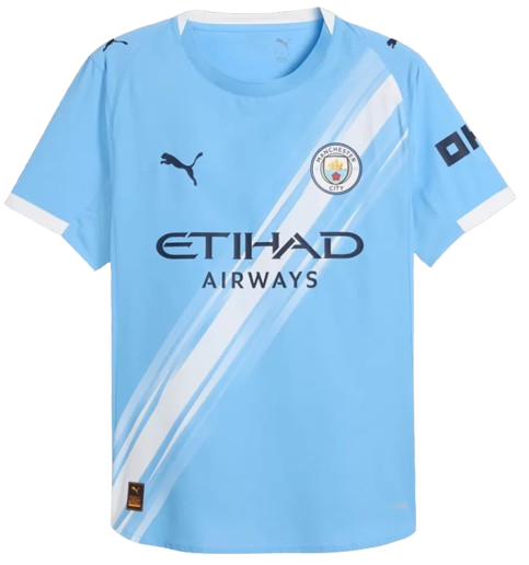 MANCHESTER CITY HAALAND #9 HOME SOCCER JERSEY AUTHENTIC 2025/26