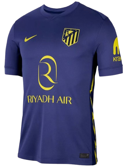 ATLETICO MADRID AWAY SOCCER FAN JERSEY 2025/26
