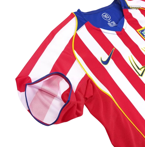 RETRO 2004/05 ATLETICO MADRID HOME SOCCER JERSEY