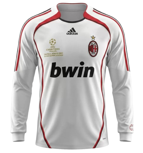 RETRO 2006/07 AC MILAN AWAY LONG SLEEVES SOCCER JERSEY
