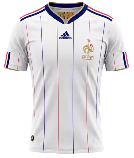 RETRO 2010 FRANCE AWAY JERSEY