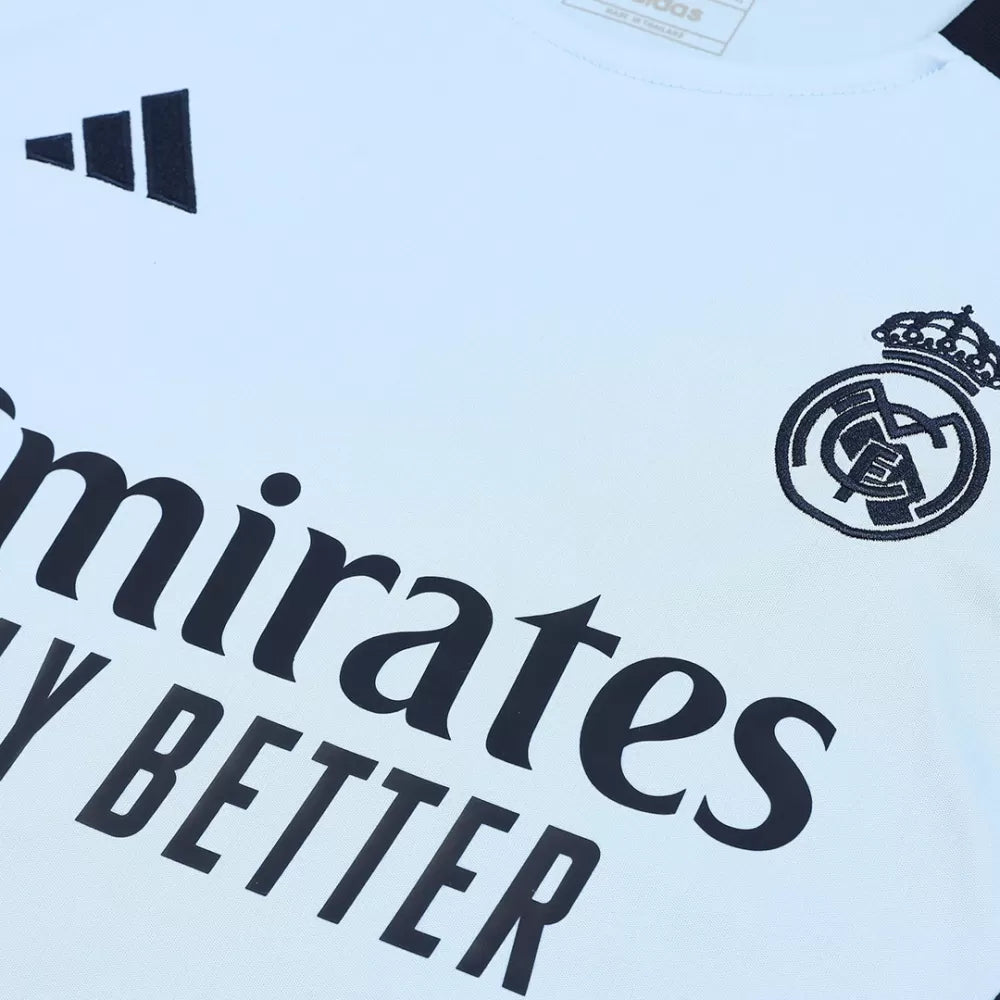 REAL MADRID PRE-MATCH JERSEY VEST KIT(JERSEY+SHORTS)