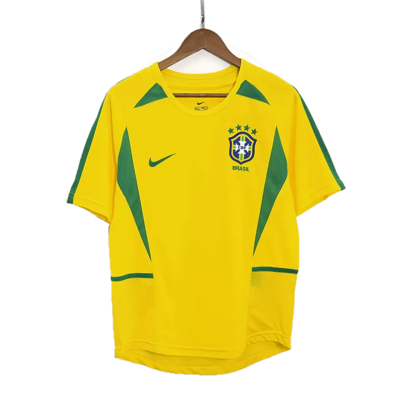 Brazil Jersey Custom retro Home Jersey 2002/03
