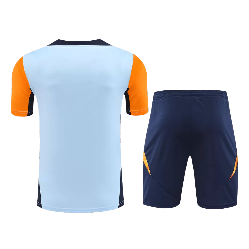 MEN'S REAL MADRID PRE-MATCH JERSEY KIT (JERSEY+SHORTS)