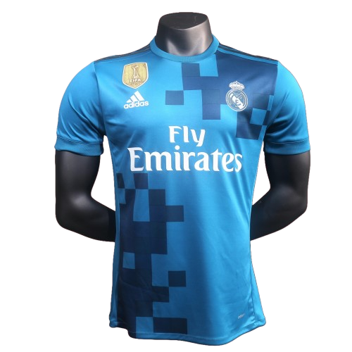 Player Version Retro Real Madrid 17/18 Third S-3XL